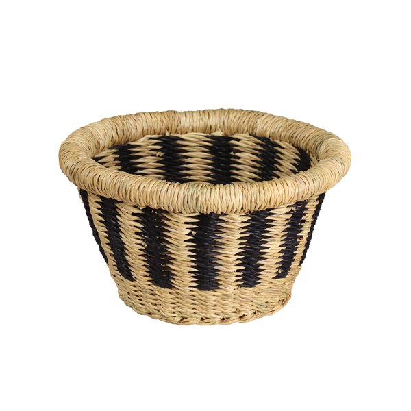 G-168N+: NAVY/NATURAL Mini Round Tray